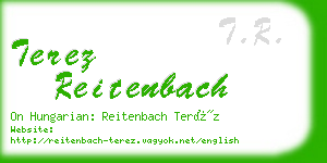 terez reitenbach business card